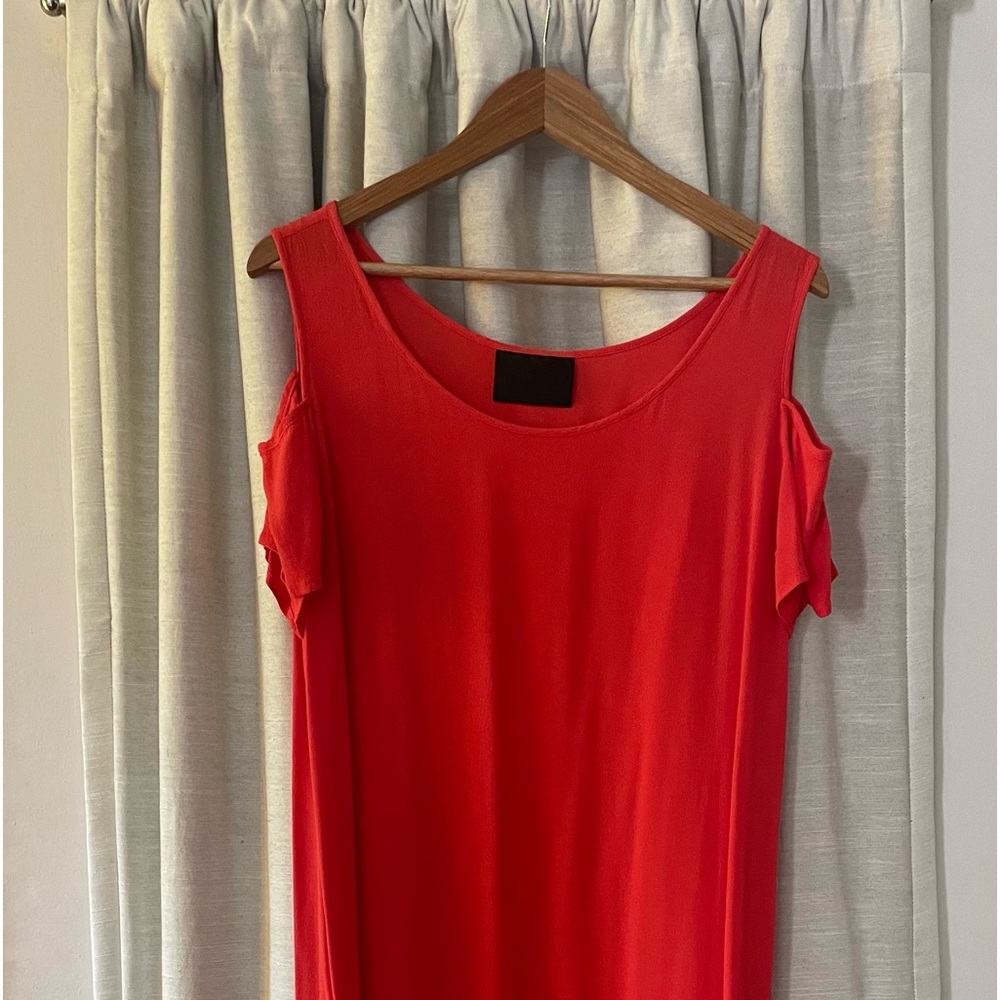 No.6 Store Dress with Cutout Shoulders
